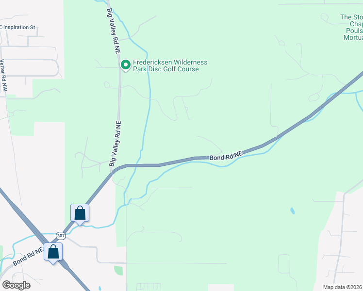 map of restaurants, bars, coffee shops, grocery stores, and more near 21637 Bond Road Northeast in Poulsbo