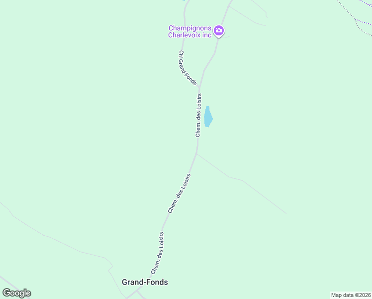 map of restaurants, bars, coffee shops, grocery stores, and more near Chemin des Loisirs in La Malbaie