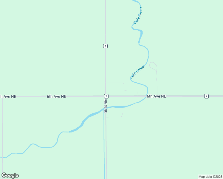 map of restaurants, bars, coffee shops, grocery stores, and more near 600-660 9th Street Northeast in Thompson