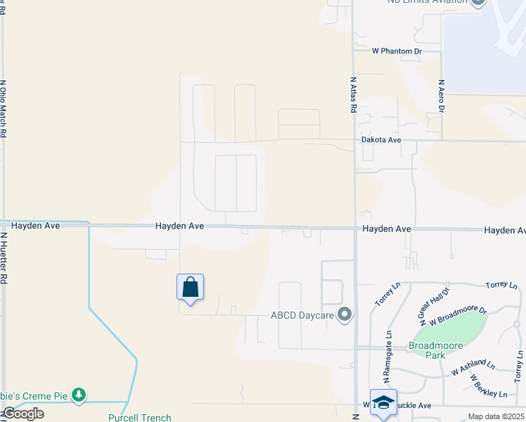 map of restaurants, bars, coffee shops, grocery stores, and more near 3480 West Hayden Avenue in Hayden