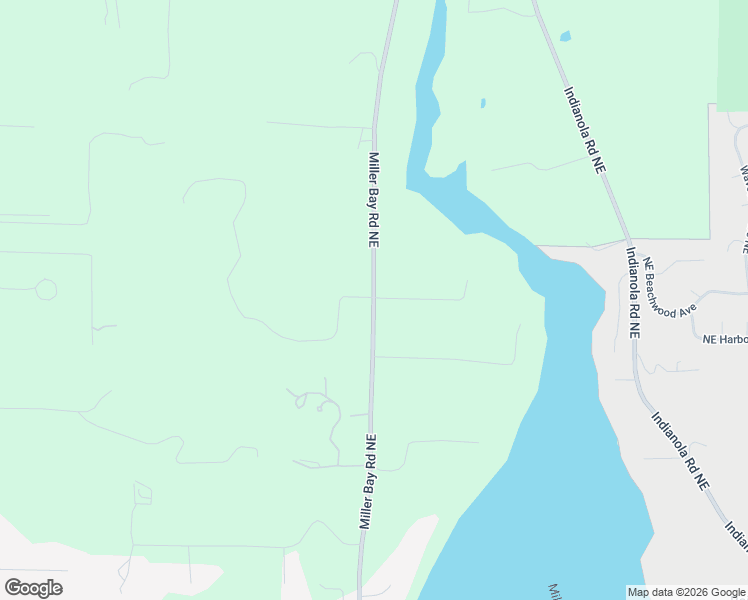 map of restaurants, bars, coffee shops, grocery stores, and more near 21898 Miller Bay Road Northeast in Poulsbo