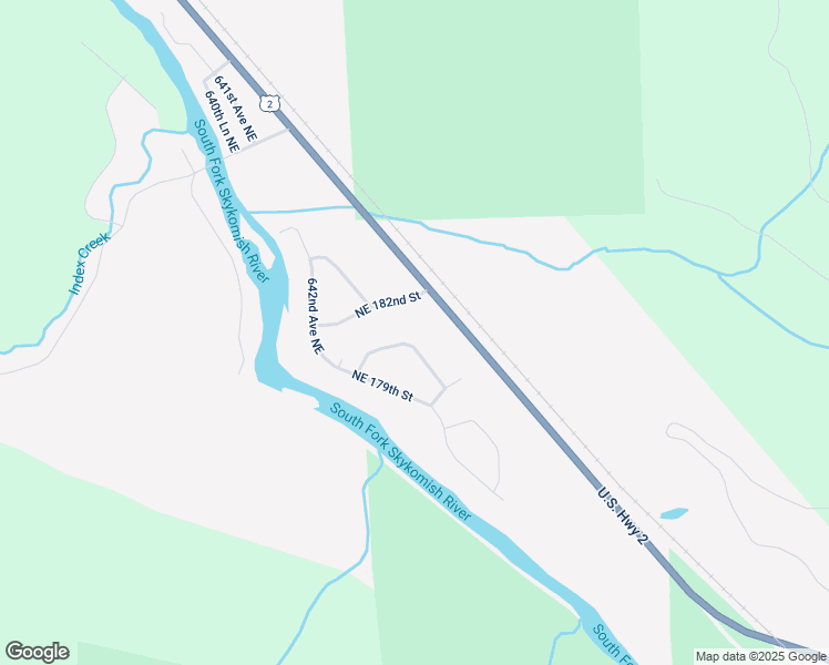 map of restaurants, bars, coffee shops, grocery stores, and more near 64417 Northeast 182nd Street in Baring
