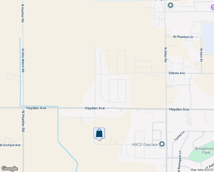 map of restaurants, bars, coffee shops, grocery stores, and more near 10194 North Heston Loop in Hayden