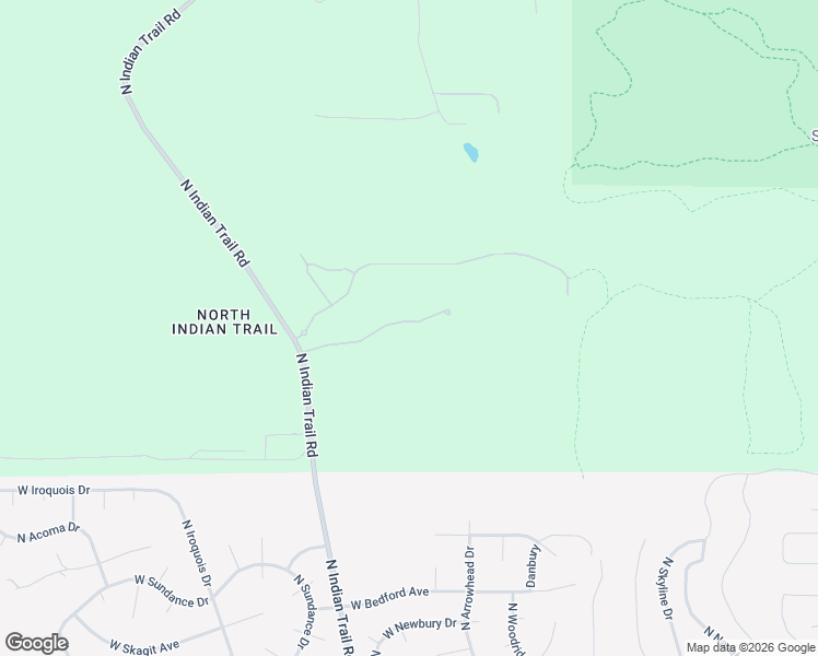 map of restaurants, bars, coffee shops, grocery stores, and more near 11412 North Indian Trail Road in Spokane