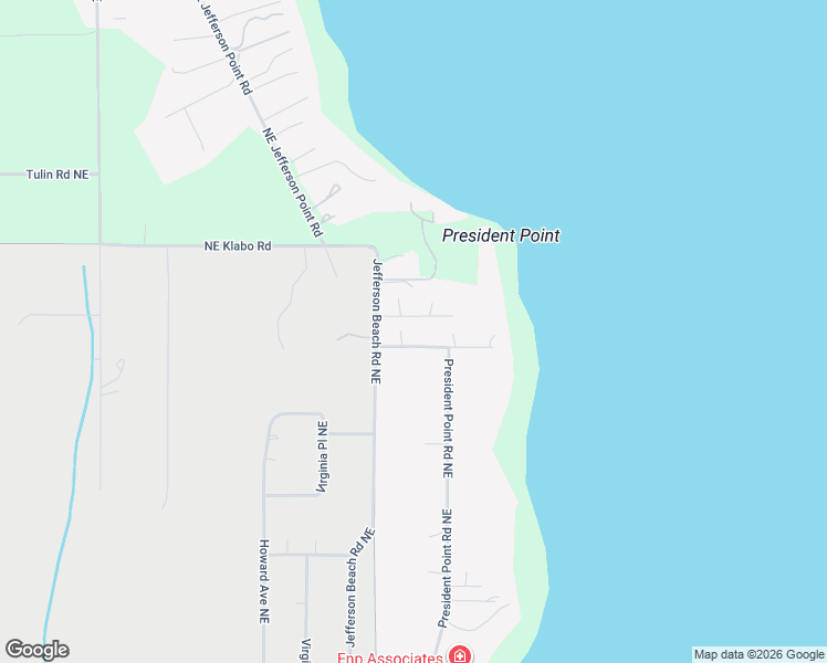map of restaurants, bars, coffee shops, grocery stores, and more near 13101 Northeast James Way in Kingston