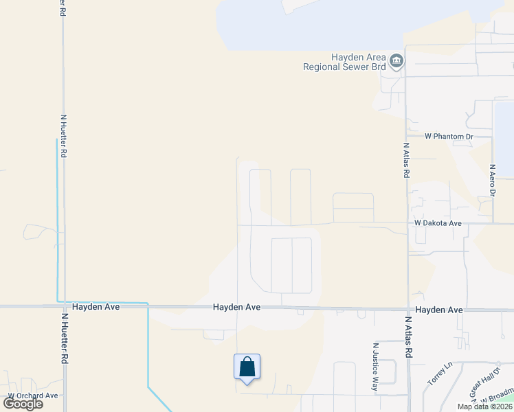 map of restaurants, bars, coffee shops, grocery stores, and more near 4190 W Belgrave Way in Hayden