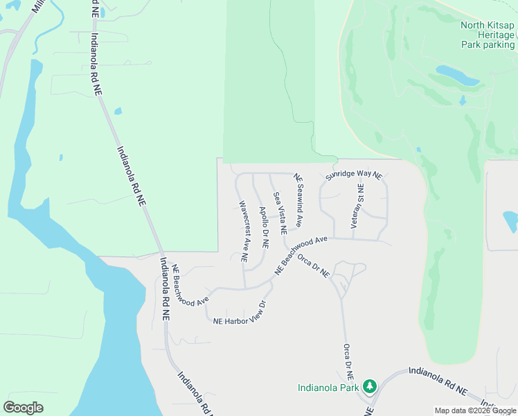 map of restaurants, bars, coffee shops, grocery stores, and more near 22275 Apollo Drive Northeast in Poulsbo