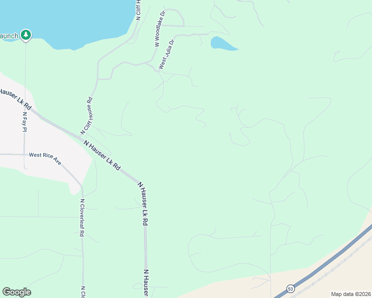 map of restaurants, bars, coffee shops, grocery stores, and more near 17538 West Julia Drive in Hauser