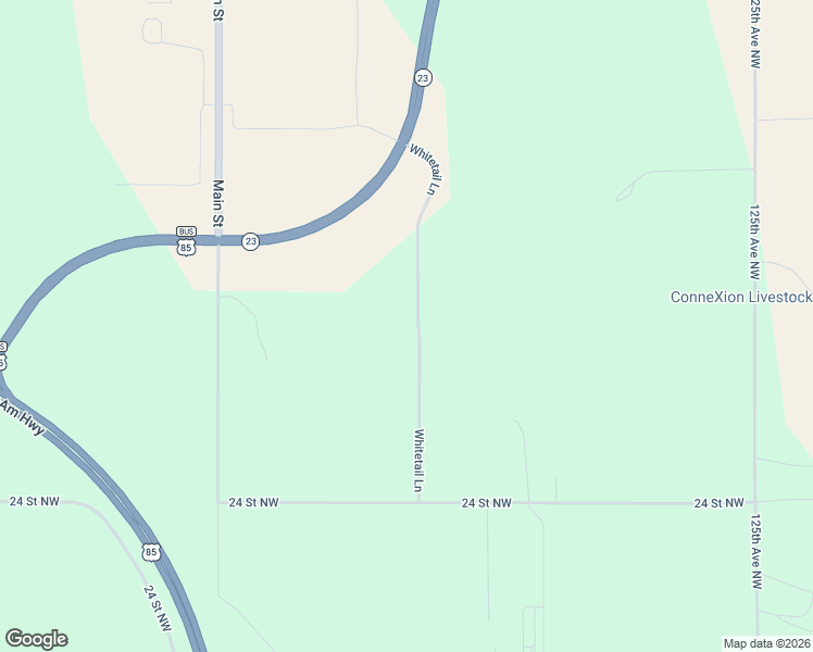 map of restaurants, bars, coffee shops, grocery stores, and more near in Watford City