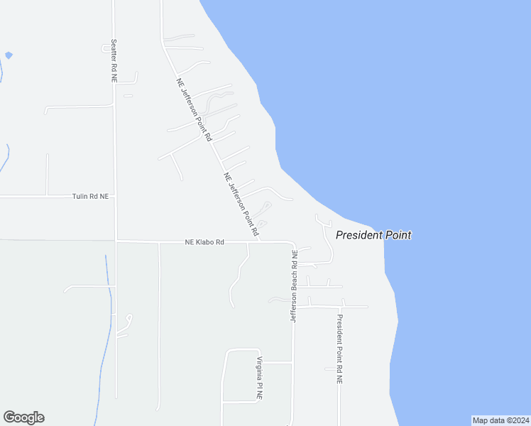 map of restaurants, bars, coffee shops, grocery stores, and more near 22448 Jefferson Point Road Northeast in Kingston