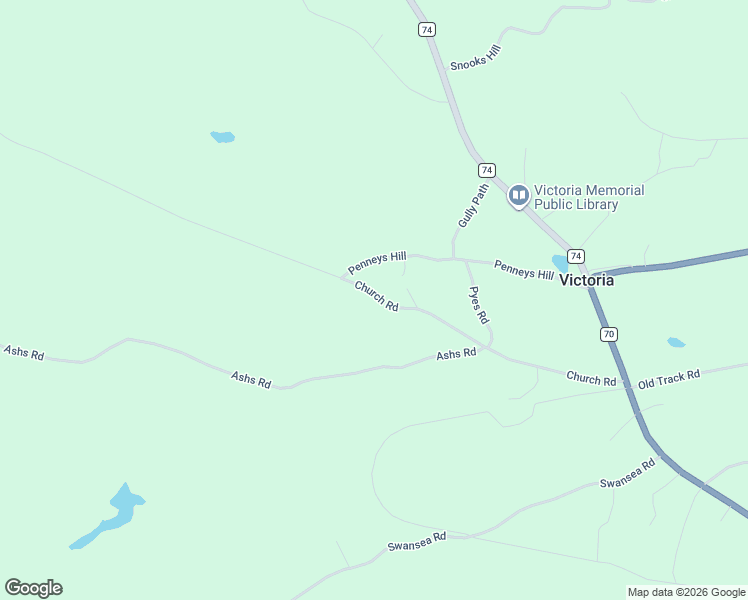 map of restaurants, bars, coffee shops, grocery stores, and more near 110 Church Road in Victoria