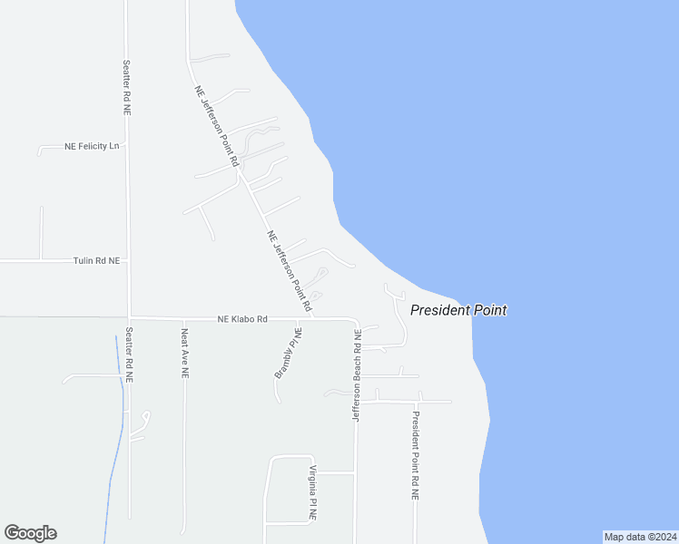 map of restaurants, bars, coffee shops, grocery stores, and more near 12752 Northeast Klabo Road in Kingston