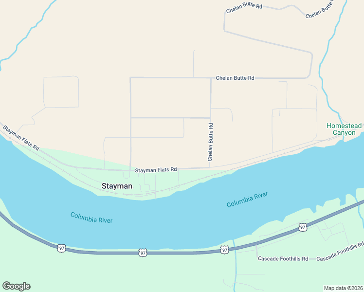 map of restaurants, bars, coffee shops, grocery stores, and more near 432 Stayman Flats Road in Chelan