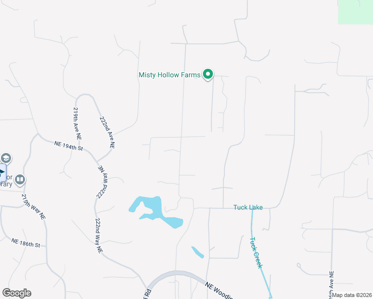 map of restaurants, bars, coffee shops, grocery stores, and more near 19404 226th Avenue Northeast in Woodinville
