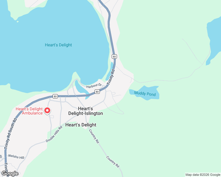 map of restaurants, bars, coffee shops, grocery stores, and more near Harbour Drive in Heart's Desire