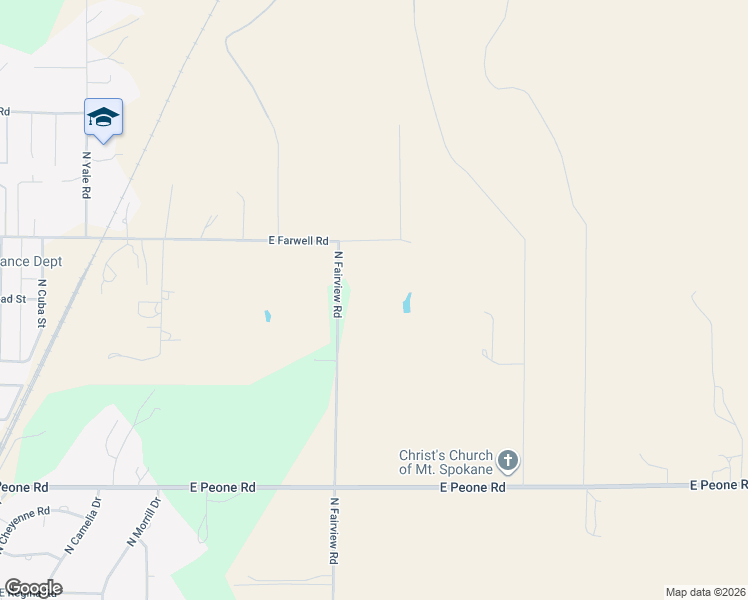 map of restaurants, bars, coffee shops, grocery stores, and more near 12504 North Fairview Road in Mead