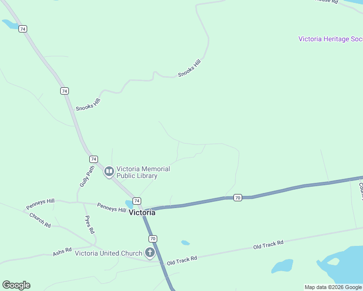 map of restaurants, bars, coffee shops, grocery stores, and more near 93 Burnt Woods Road in Victoria