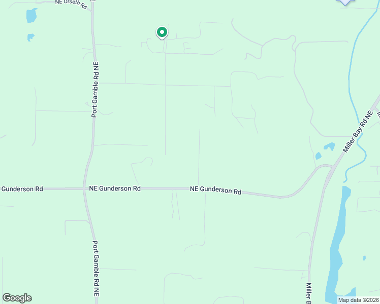 map of restaurants, bars, coffee shops, grocery stores, and more near 5834 Northeast Gunderson Road in Poulsbo