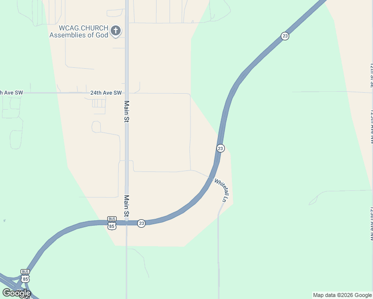 map of restaurants, bars, coffee shops, grocery stores, and more near in Watford City