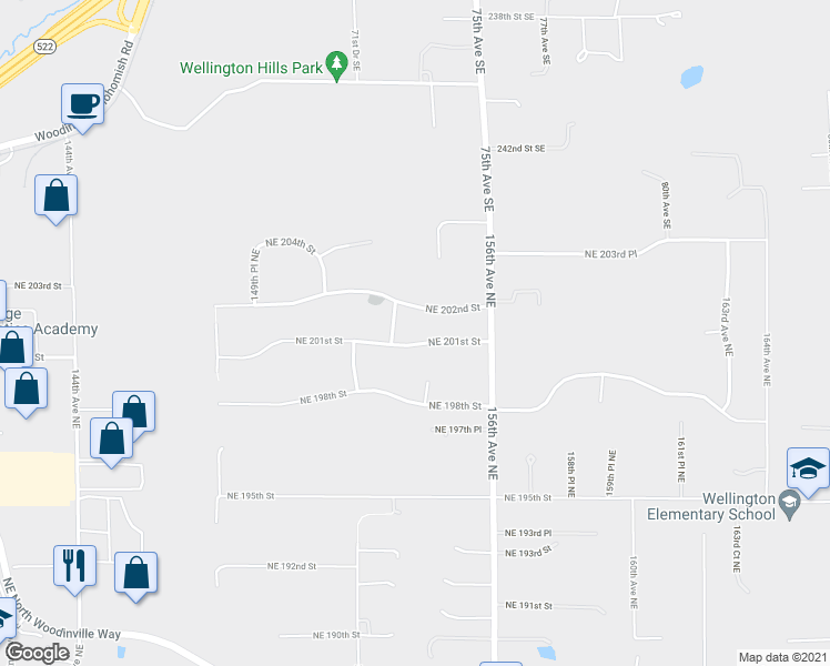 Walk Score Detail Map