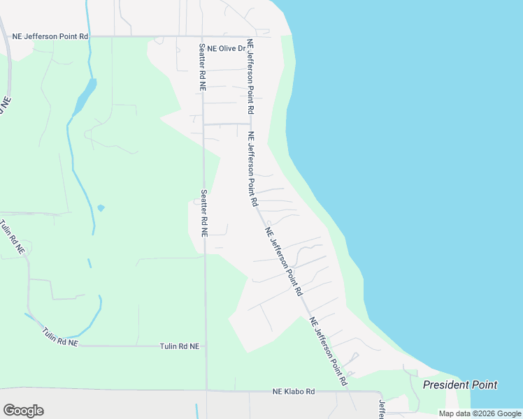 map of restaurants, bars, coffee shops, grocery stores, and more near 23260 Jefferson Point Road Northeast in Kingston