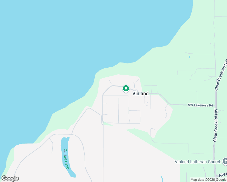 map of restaurants, bars, coffee shops, grocery stores, and more near 3852 Northwest Loma Street in Poulsbo