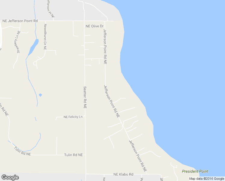 map of restaurants, bars, coffee shops, grocery stores, and more near 23260 Jefferson Point Road Northeast in Kingston