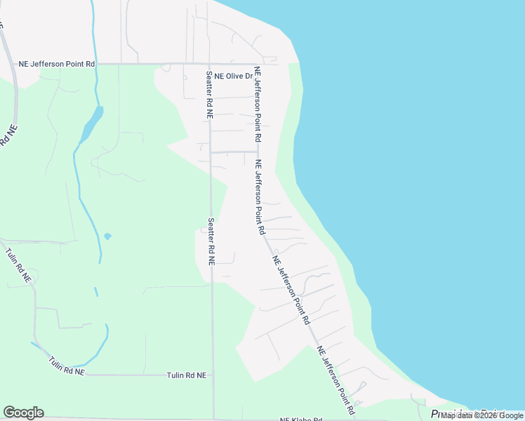 map of restaurants, bars, coffee shops, grocery stores, and more near 23434 Jefferson Point Road Northeast in Kingston