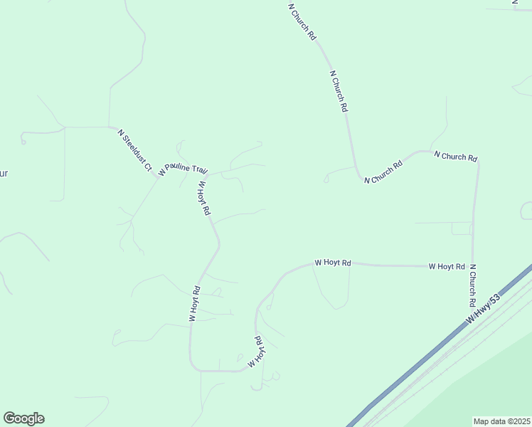 map of restaurants, bars, coffee shops, grocery stores, and more near 15827 West Hoyt Road in Rathdrum