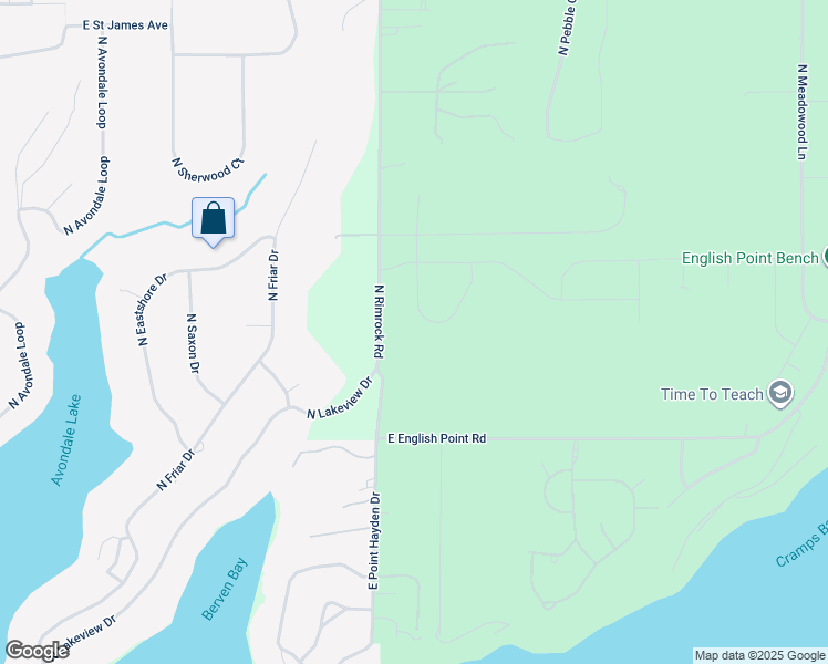 map of restaurants, bars, coffee shops, grocery stores, and more near 11469 North Blue Jay Court in Hayden