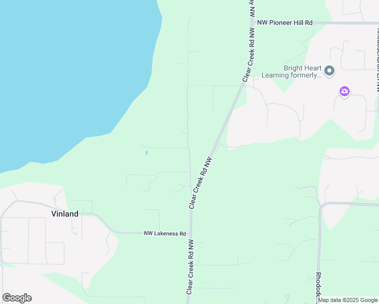 map of restaurants, bars, coffee shops, grocery stores, and more near 23647 Aldo Road Northwest in Poulsbo