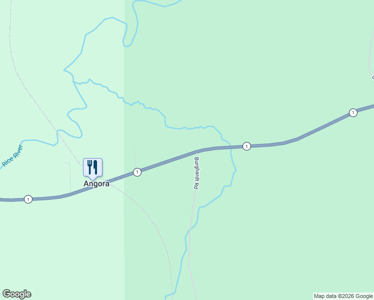 map of restaurants, bars, coffee shops, grocery stores, and more near 8859 State Highway 1 in Cook