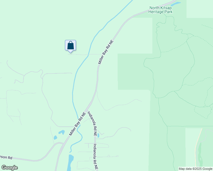 map of restaurants, bars, coffee shops, grocery stores, and more near 23510 Miller Bay Road Northeast in Poulsbo