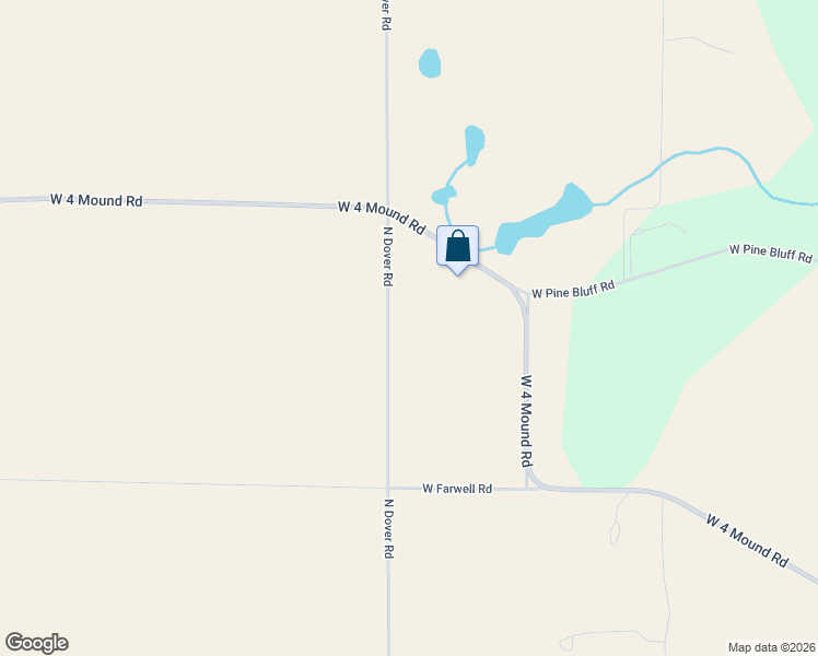 map of restaurants, bars, coffee shops, grocery stores, and more near 13116 North Dover Road in Nine Mile Falls