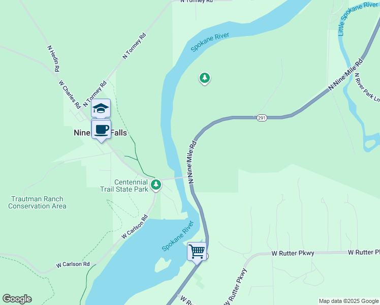 Washington 291, Nine Mile Falls WA Walk Score