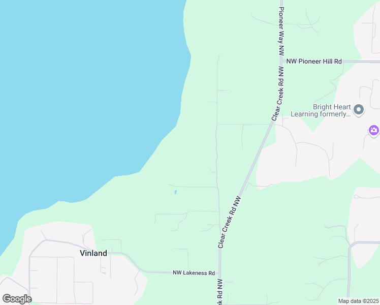 map of restaurants, bars, coffee shops, grocery stores, and more near 23647 Aldo Road Northwest in Poulsbo