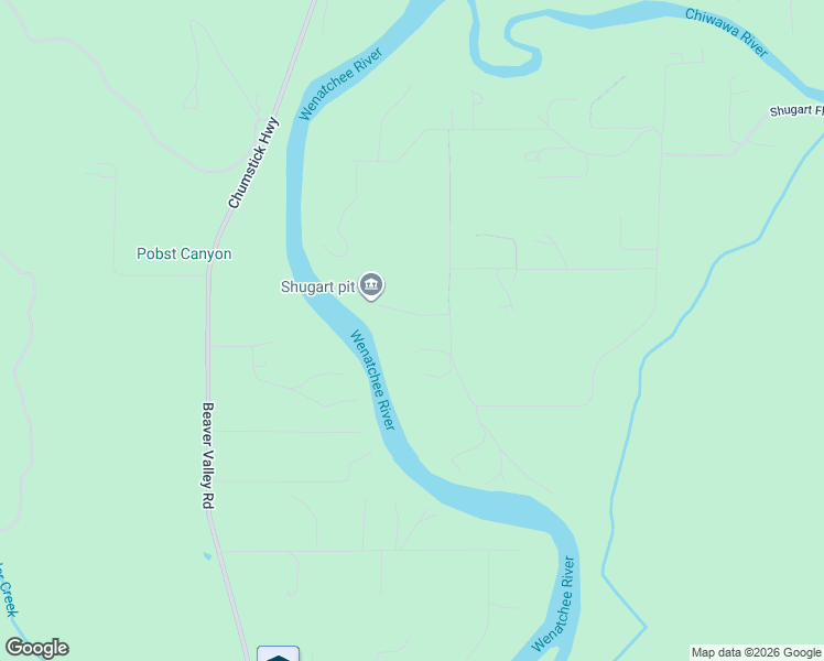 map of restaurants, bars, coffee shops, grocery stores, and more near 12369 South Shugart Flats Road in Leavenworth