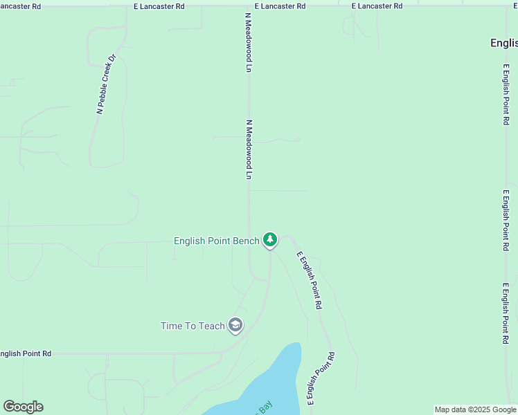 map of restaurants, bars, coffee shops, grocery stores, and more near North Meadowood Lane in Hayden