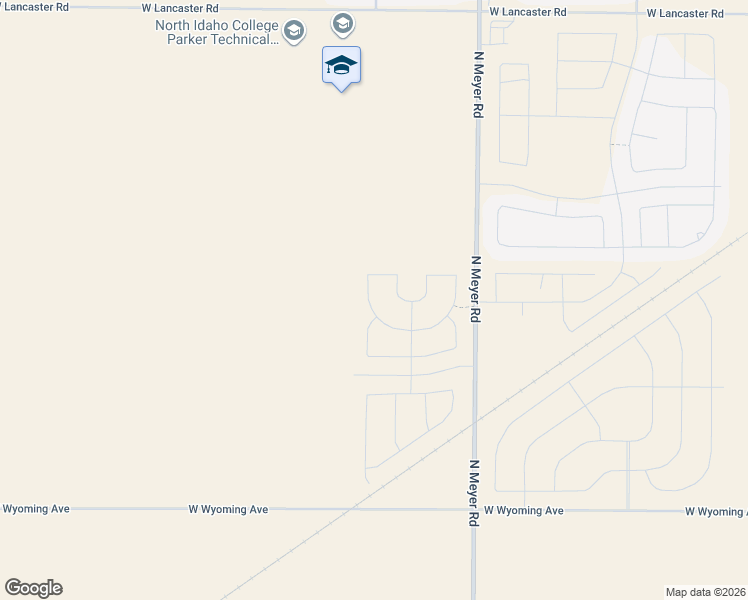 map of restaurants, bars, coffee shops, grocery stores, and more near in Rathdrum