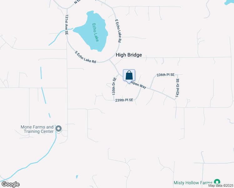 map of restaurants, bars, coffee shops, grocery stores, and more near 23816 135th Drive Southeast in Snohomish