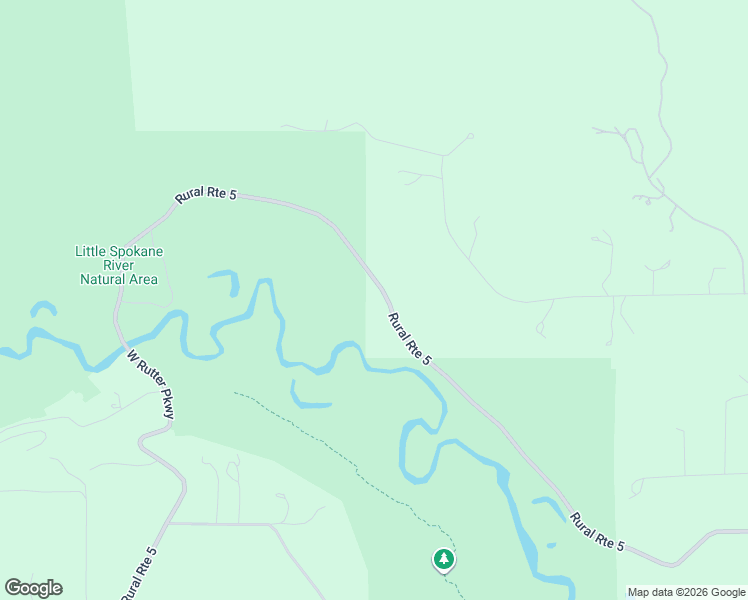 map of restaurants, bars, coffee shops, grocery stores, and more near 5121 West Rutter Parkway in Spokane