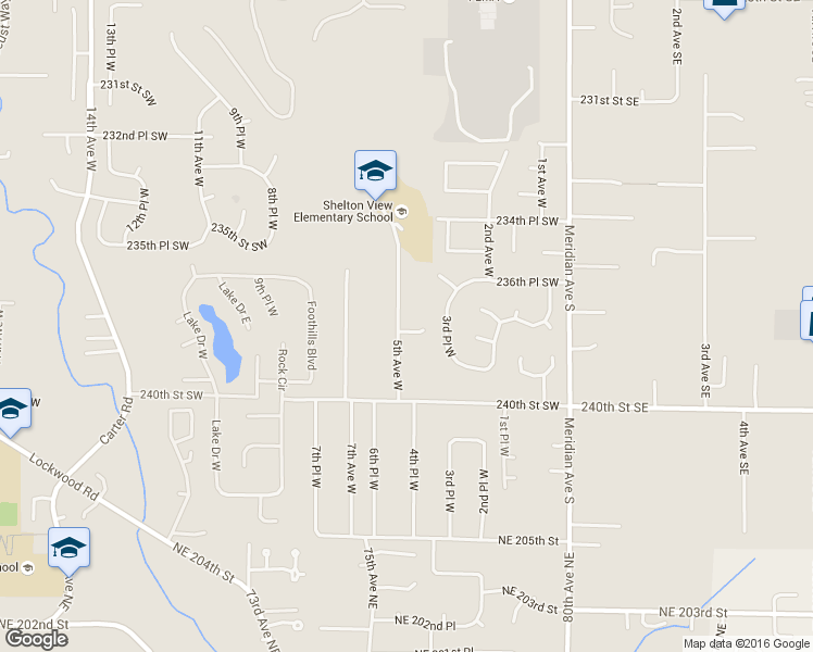 map of restaurants, bars, coffee shops, grocery stores, and more near 23723 5th Avenue West in Bothell