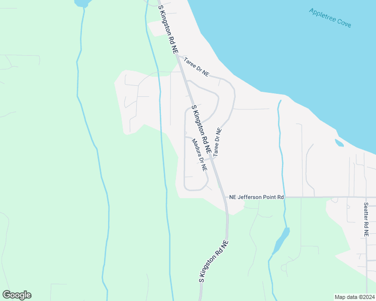 map of restaurants, bars, coffee shops, grocery stores, and more near 24480 Madura Drive Northeast in Kingston