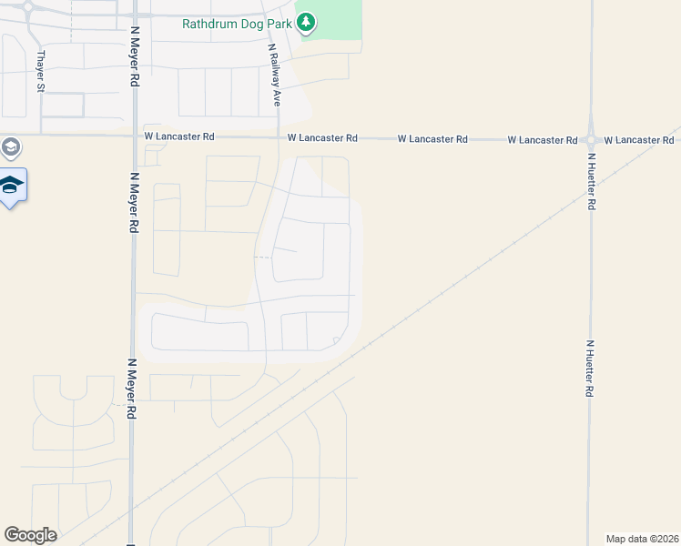 map of restaurants, bars, coffee shops, grocery stores, and more near 12323 North Cavanaugh Drive in Rathdrum