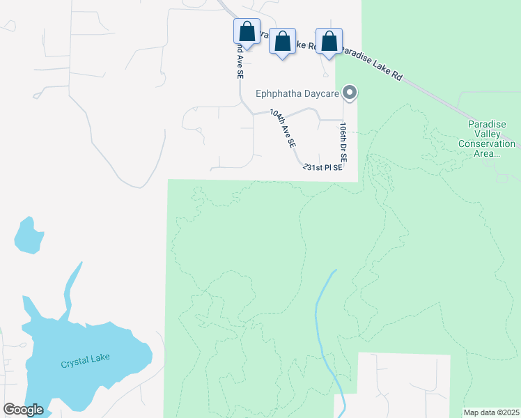 map of restaurants, bars, coffee shops, grocery stores, and more near Red Alder Trail in Woodinville