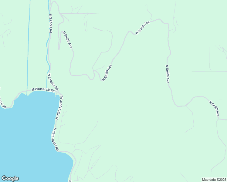 map of restaurants, bars, coffee shops, grocery stores, and more near 15501 North Smith Avenue in Hauser