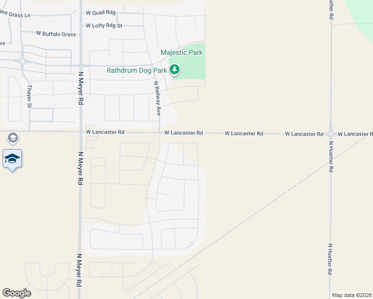 map of restaurants, bars, coffee shops, grocery stores, and more near 12692 North Lattner Street in Twin Lakes
