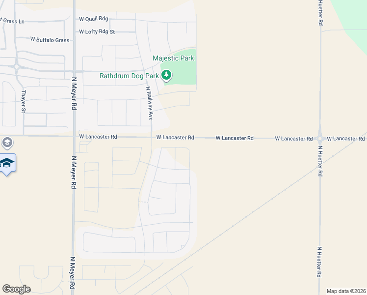 map of restaurants, bars, coffee shops, grocery stores, and more near 12692 North Lattner Street in Twin Lakes