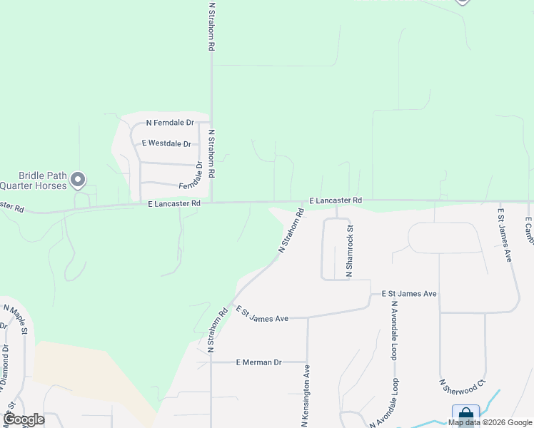 map of restaurants, bars, coffee shops, grocery stores, and more near 12696 Dover Ln in Hayden