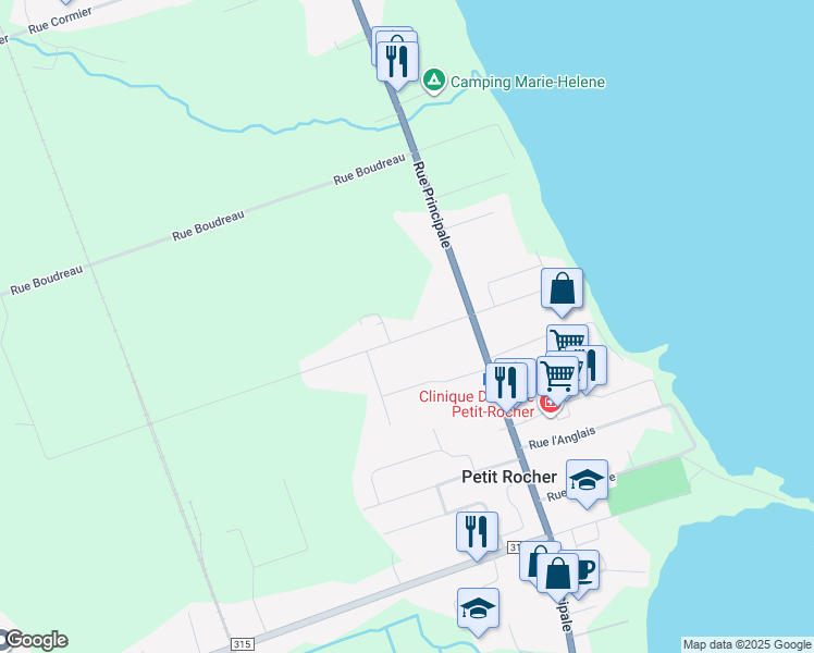 98 Rue Normandie Ouest, PetitRocher NB Walk Score